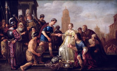 The Continence of Scipio (237-183 BC) 1643 by Nicolaes Cornelisz Moeyaert
